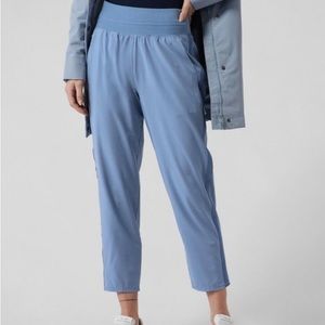 Athleta Nolita Slim Tapered Crop Pant | Cottage Blue